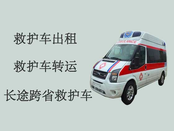 天门私人救护车出租转运病人